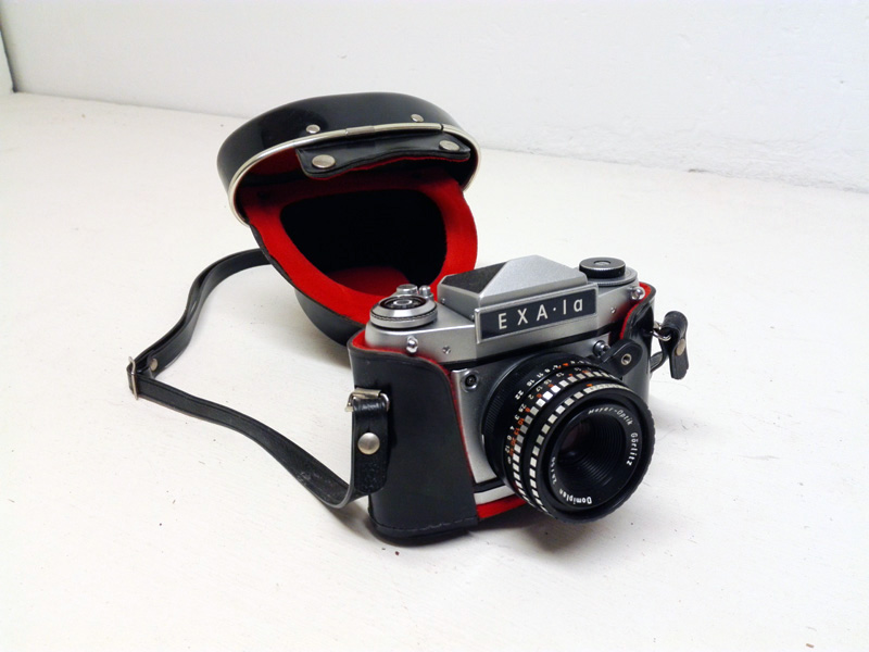 camara foto reflex exa la+funda metal piel 9.5-12x13.5-15x8.3-11.5 1u